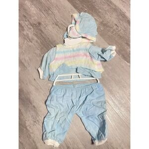 Vintage Handmade Doll Pants set. 3‎ Piece style.
